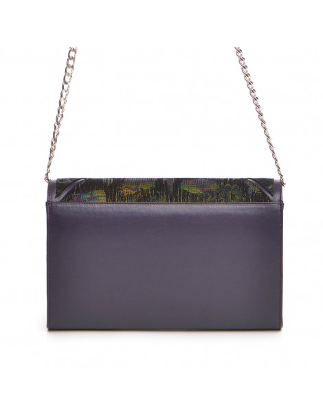 Clutch Piele Naturala Verde Inception - The5thelement.ro