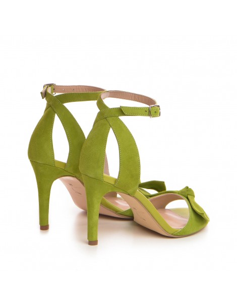 Sandale dama piele naturala Lime Francesca - The5thelement.ro