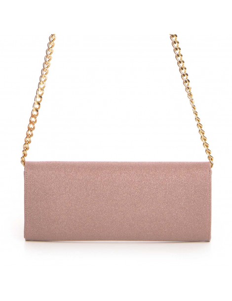 Clutch Piele Naturala Mini Rose - The5thelement.ro