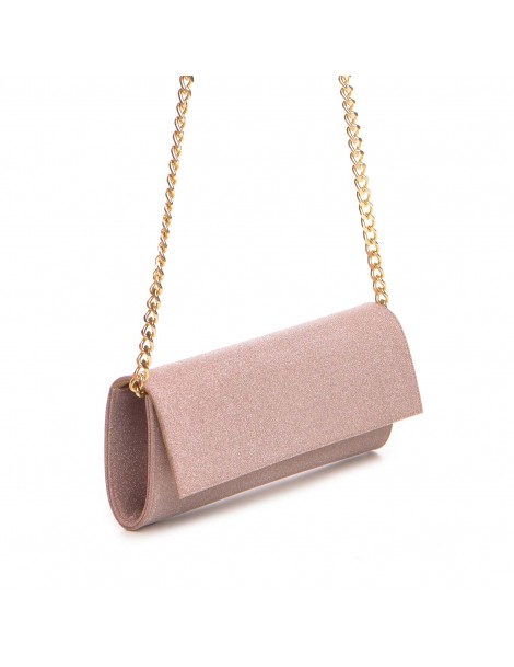 Clutch Piele Naturala Mini Rose - The5thelement.ro