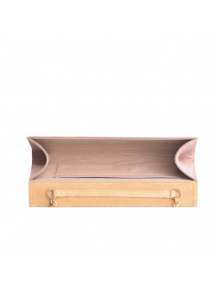 Clutch Piele Naturala Mini Rose - The5thelement.ro
