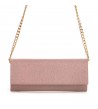 Clutch Piele Naturala Rose Mini