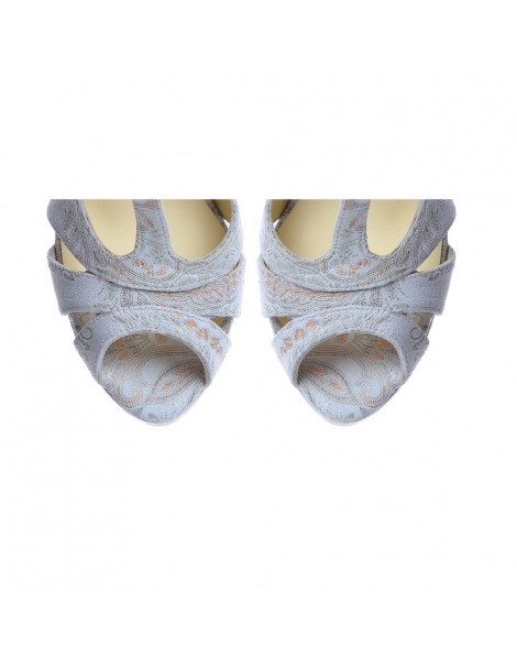 Sandale dama Candy White Piele Naturala - The5thelement.ro