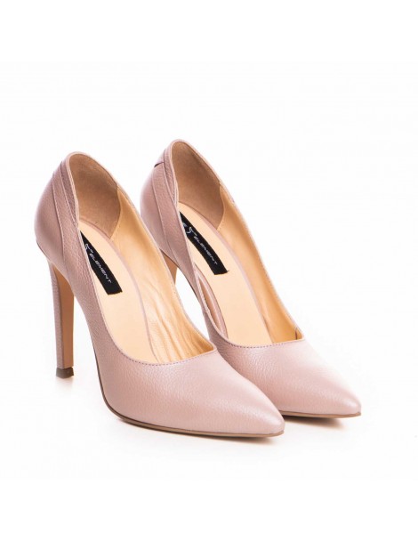Pantofi stiletto piele naturala Rose Sasha - The5thelement.ro