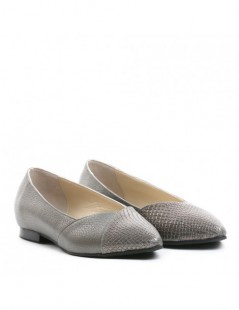 Balerini dama Bronze Piele Naturala - The5thelement.ro