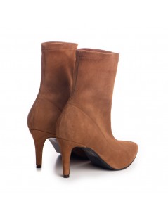 Botine Dama Piele Naturala Amora Camel - The5thelement.ro