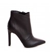 Botine Dama Piele Naturala Negru Fiona