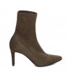 Botine Dama Piele Naturala Amora Khaki