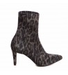 Botine Dama Piele Naturala Amora Print