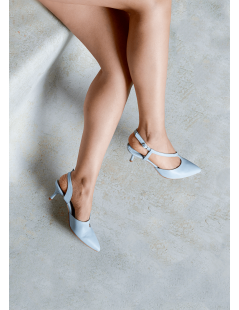 Pantofi stiletto piele naturala Verde Betty - The5thelement.ro