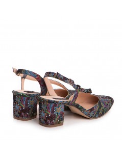 Pantofi stiletto piele naturala Negru Alma - The5thelement.ro