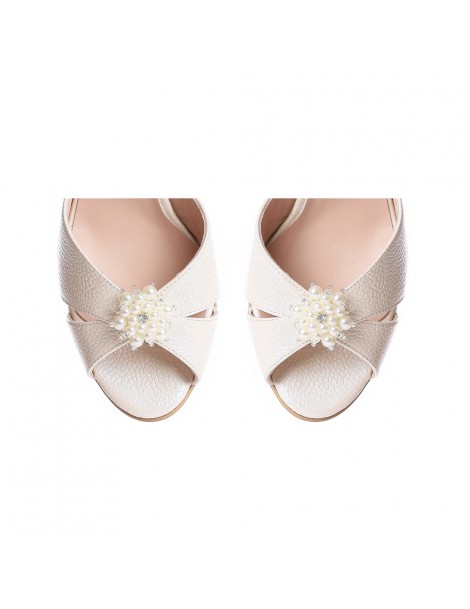 Sandale mireasa piele naturala Lotus Ivoire - The5thelement.ro