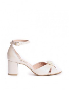 Sandale mireasa piele naturala Lotus Ivoire - The5thelement.ro