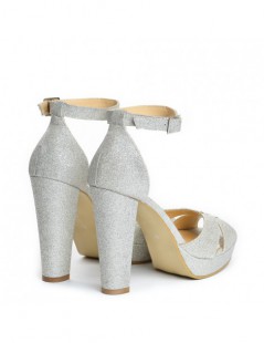 Sandale dama Chic Glitter Piele Naturala - The5thelement.ro