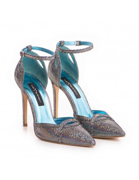 Pantofi stiletto piele naturala Sparkle Ashanti - The5thelement.ro