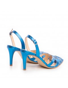 Sandale dama piele naturala Albastru Inez - The5thelement.ro