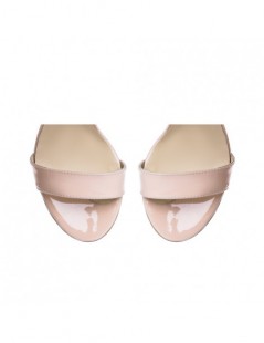 Sandale dama Simple Nude Glow Piele Naturala - The5thelement.ro