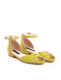 Sandale dama Piele Naturala Lime Soho - The5thelement.ro