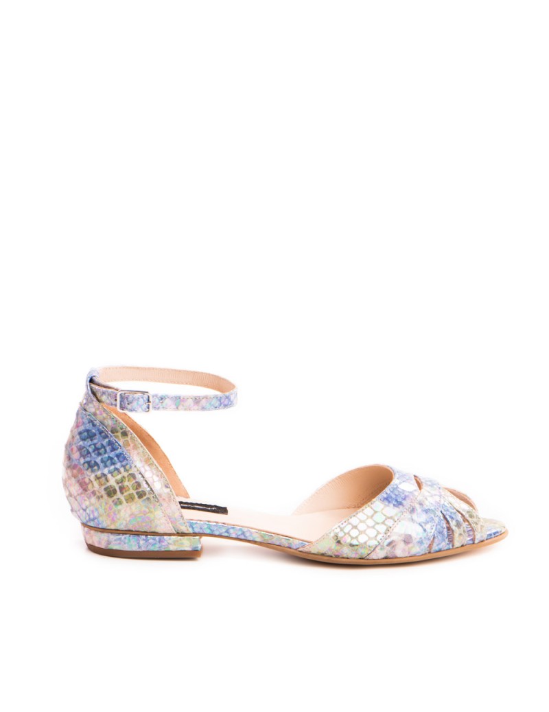 Sandale dama Piele Naturala Bleu Soho