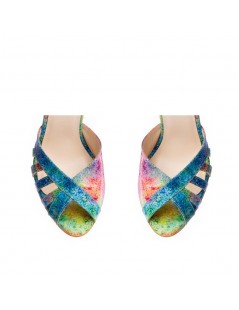 Sandale piele naturala Multicolor Rendez Vous - The5thelement.ro