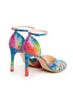 Sandale piele naturala Multicolor Rendez Vous - The5thelement.ro