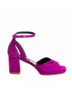 Sandale dama piele naturala Magenta Mikaela - The5thelement.ro