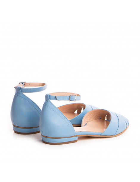 Sandale dama Piele Naturala Bleu Soho - The5thelement.ro