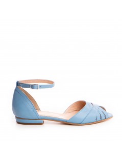 Sandale dama Piele Naturala Bleu Soho - The5thelement.ro