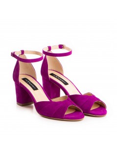 Sandale dama piele naturala Magenta Sanziana - The5thelement.ro