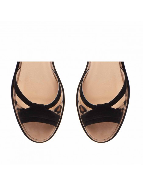 Sandale dama piele fara toc Multicolor Amy - The5thelement.ro