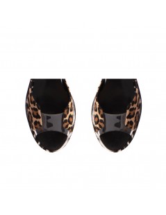 Sandale dama piele fara toc Multicolor Brooklyn - The5thelement.ro