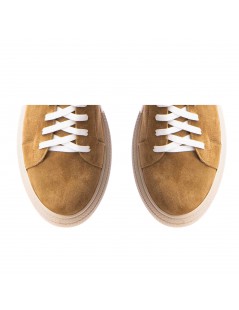 Pantofi dama piele naturala Bej Sporty - The5thelement.ro