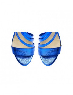 Sandale dama piele naturala Zenya Blue - The5thelement.ro