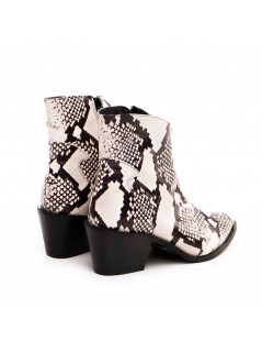 Ciocate dama Piele Naturala Gri Bronx - The5thelement.ro