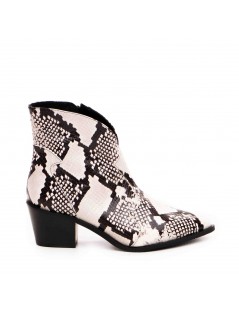 Ciocate dama Piele Naturala Gri Bronx - The5thelement.ro