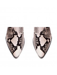 Ciocate dama Piele Naturala Gri Bronx - The5thelement.ro