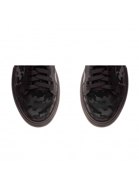 Pantofi dama piele naturala Negru Sporty - The5thelement.ro