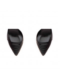 copy of Pantofi cu toc gros piele Verde Adele - The5thelement.ro