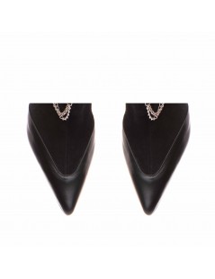 Botine Dama Piele Naturala Negru Kaia - The5thelement.ro