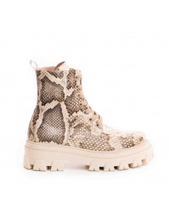 Bocanci dama Piele Naturala Bej Willow - The5thelement.ro