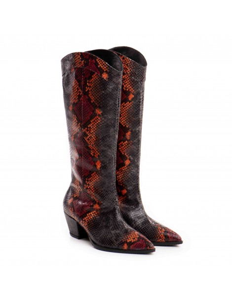 Ciocate dama Piele Naturala Multicolor Rodeo - The5thelement.ro
