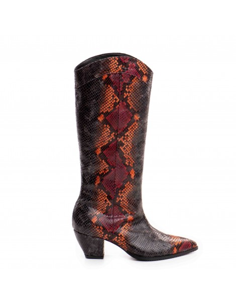Ciocate dama Piele Naturala Multicolor Rodeo - The5thelement.ro