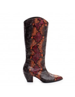 Ciocate dama Piele Naturala Multicolor Rodeo - The5thelement.ro