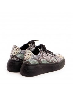 Pantofi dama piele naturala Multicolor Sporty - The5thelement.ro