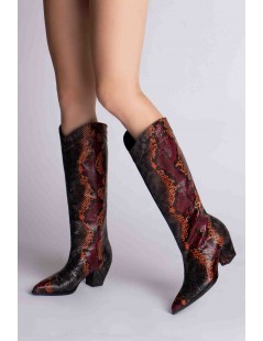 Ciocate dama Piele Naturala Multicolor Rodeo - The5thelement.ro