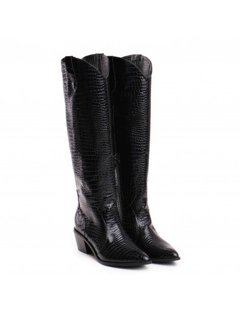 Ciocate dama Piele Naturala Negru Mimi - The5thelement.ro