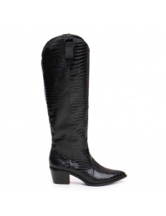 Ciocate dama Piele Naturala Negru Mimi - The5thelement.ro