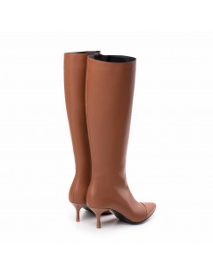 Cizme Dama Piele Naturala Camel Melina - The5thelement.ro