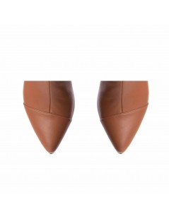 Cizme Dama Piele Naturala Camel Melina - The5thelement.ro