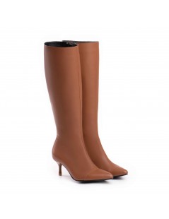 Cizme Dama Piele Naturala Camel Melina - The5thelement.ro